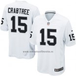 Camiseta NFL Game Nino Las Vegas Raiders Crabtree Blanco