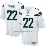 Camiseta NFL Game Nino Los Angeles Chargers Verrett Blanco