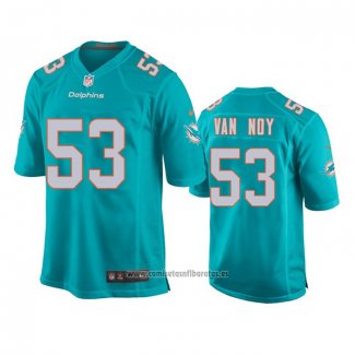 Camiseta NFL Game Nino Miami Dolphins Kyle Van Noy Verde