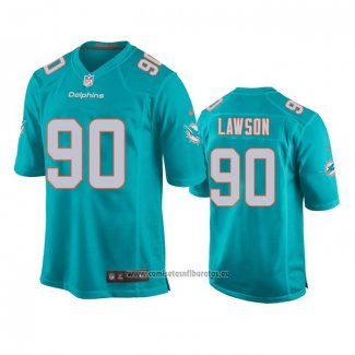 Camiseta NFL Game Nino Miami Dolphins Shaq Lawson Verde