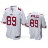 Camiseta NFL Game San Francisco 49ers Charlie Woerner Blanco