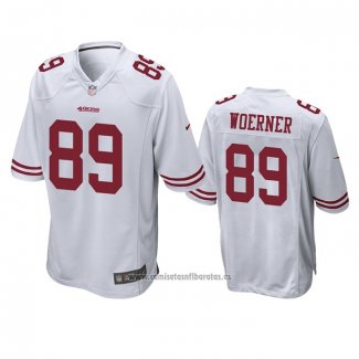 Camiseta NFL Game San Francisco 49ers Charlie Woerner Blanco