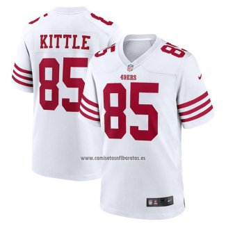 Camiseta NFL Game San Francisco 49ers George Kittle Blanco2