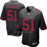 Camiseta NFL Game San Francisco 49ers Hooges Negro