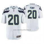 Camiseta NFL Game Seattle Seahawks Rashaad Penny Blanco