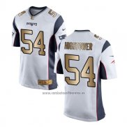 Camiseta NFL Gold Game New England Patriots Hightower Blanco