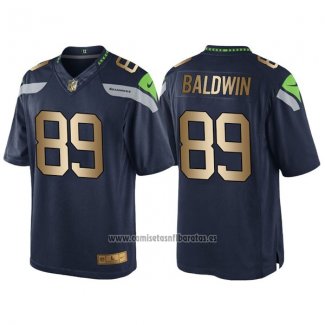 Camiseta NFL Gold Game Seattle Seahawks Baldwin Profundo Azul