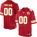 Camiseta NFL Kansas City Chiefs Personalizada Rojo