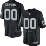 Camiseta NFL Las Vegas Raiders Personalizada Negro