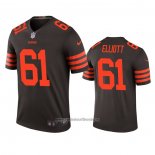 Camiseta NFL Legend Cleveland Browns Jordan Elliott Marron Color Rush
