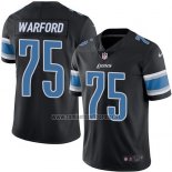 Camiseta NFL Legend Detroit Lions Warford Negro
