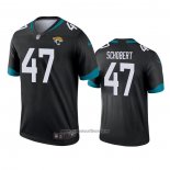 Camiseta NFL Legend Jacksonville Jaguars Joe Schobert Negro