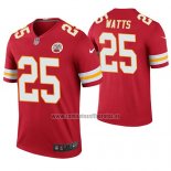 Camiseta NFL Legend Kansas City Chiefs Armani Watts Rojo Color Rush