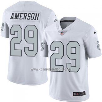 Camiseta NFL Legend Las Vegas Raiders Amerson Blanco