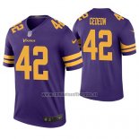 Camiseta NFL Legend Minnesota Vikings Ben Gedeon Violeta Color Rush