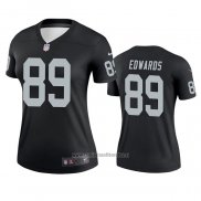 Camiseta NFL Legend Mujer Las Vegas Raiders Bryan Edwards Negro