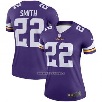 Camiseta NFL Legend Mujer Minnesota Vikings Harrison Smith Violeta