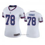 Camiseta NFL Legend Mujer New York Giants Andrew Thomas Blanco Color Rush