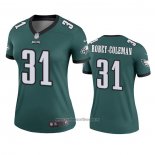 Camiseta NFL Legend Mujer Philadelphia Eagles Nickell Robey Coleman Verde