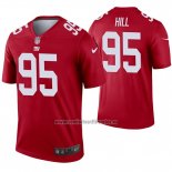 Camiseta NFL Legend New York Giants 95 B.j. Hill Inverted Rojo