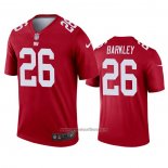 Camiseta NFL Legend New York Giants Saquon Barkley Inverted Rojo