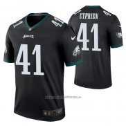 Camiseta NFL Legend Philadelphia Eagles Johnathan Cyprien Color Rush Negro