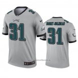 Camiseta NFL Legend Philadelphia Eagles Nickell Robey Coleman Inverted Gris