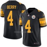 Camiseta NFL Legend Pittsburgh Steelers Berry Negro