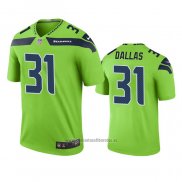 Camiseta NFL Legend Seattle Seahawks Deejay Dallas Green Color Rush