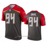 Camiseta NFL Legend Tampa Bay Buccaneers Khalil Davis Inverted Gris