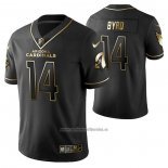 Camiseta NFL Limited Arizona Cardinals Damiere Byrd Golden Edition Negro