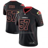 Camiseta NFL Limited Arizona Cardinals Josh Bynes Negro Color Rush 2018 Lights Out
