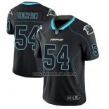 Camiseta NFL Limited Carolina Panthers Shaq Thompson Negro Color Rush 2018 Lights Out