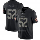 Camiseta NFL Limited Chicago Bears Mack Black Impact