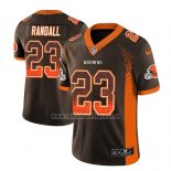 Camiseta NFL Limited Cleveland Browns Damarious Randall Marron 2018 Rush Drift Fashion