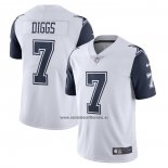 Camiseta NFL Limited Dallas Cowboys Trevon Diggs Vapor Blanco Azul