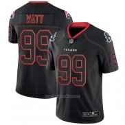 Camiseta NFL Limited Houston Texans Watt Lights Out Negro