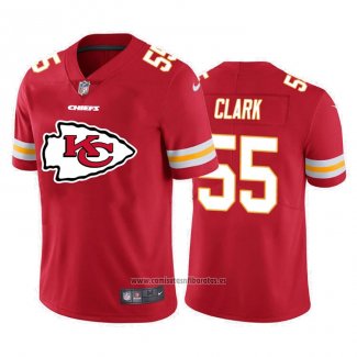 Camiseta NFL Limited Kansas City Chiefs Clark Big Logo Rojo