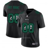 Camiseta NFL Limited Philadelphia Eagles Personalizada Logo Dual Overlap Negro