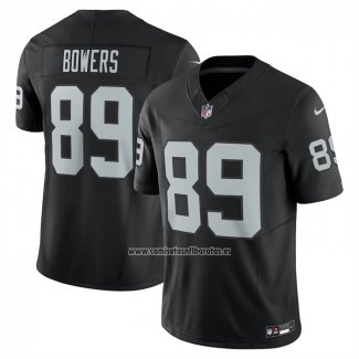 Camiseta NFL Limited Las Vegas Raiders Brock Bowers Vapor F.U.S.E. Negro