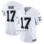 Camiseta NFL Limited Las Vegas Raiders Davante Adams Vapor F.U.S.E. Blanco