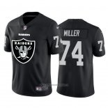 Camiseta NFL Limited Las Vegas Raiders Miller Big Logo Negro