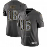 Camiseta NFL Limited Los Angeles Rams Goff Static Fashion Gris