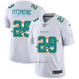 Camiseta NFL Limited Miami Dolphins Fitzpatric Logo Dual Overlap Blanco