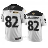 Camiseta NFL Limited New Orleans Saints Adam Trautman Ciudad Edition Blanco