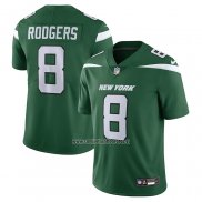 Camiseta NFL Limited New York Jets Aaron Rodgers Vapor Untouchable Verde