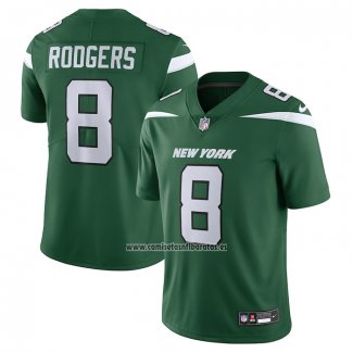 Camiseta NFL Limited New York Jets Aaron Rodgers Vapor Untouchable Verde