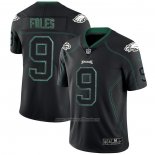 Camiseta NFL Limited Philadelphia Eagles Foles Lights Out Negro