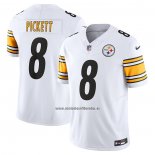 Camiseta NFL Limited Pittsburgh Steelers Kenny Pickett Vapor F.U.S.E. Blanco
