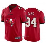 Camiseta NFL Limited Tampa Bay Buccaneers Davis Big Logo Rojo